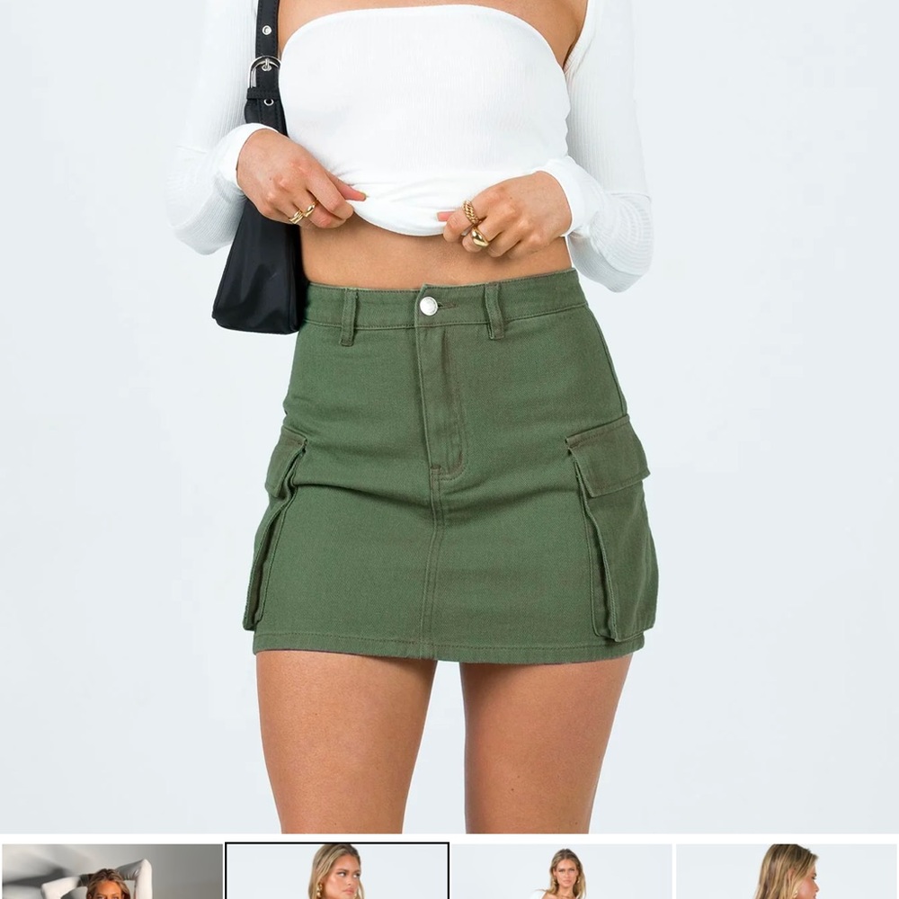 Princess Polly Myrtle cargo Mini Skirt